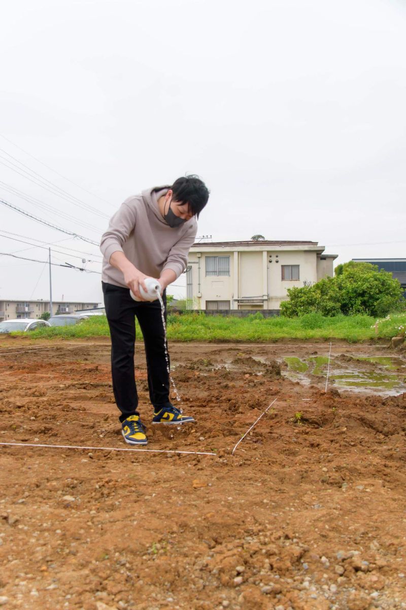 北九州市若松区04　注文住宅建築現場リポート①　～地鎮祭～