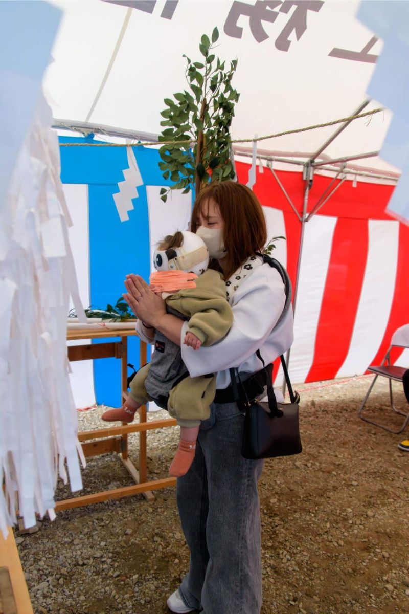 北九州市若松区04　注文住宅建築現場リポート①　～地鎮祭～