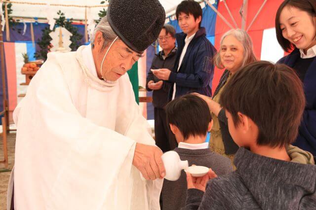 福岡県太宰府市大佐野　注文住宅建築現場リポート①　～地鎮祭～