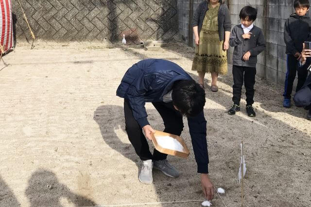 「太宰府市大佐野01」注文住宅現場リポート①【地鎮祭】