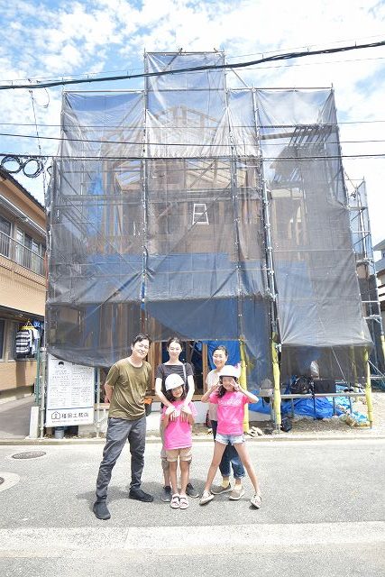 「福岡市早良区曙01」注文住宅現場リポート④【上棟式】
