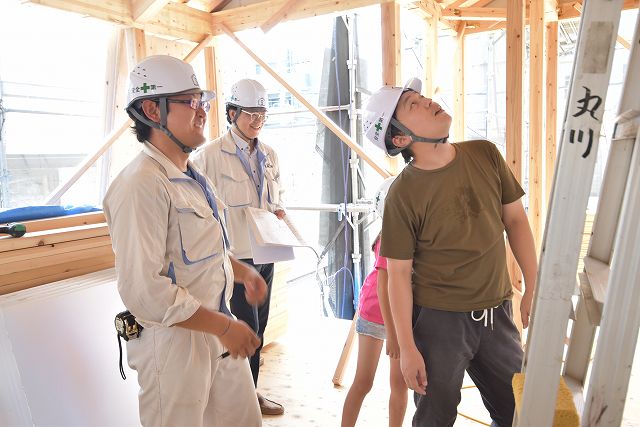 「福岡市早良区曙01」注文住宅現場リポート④【上棟式】
