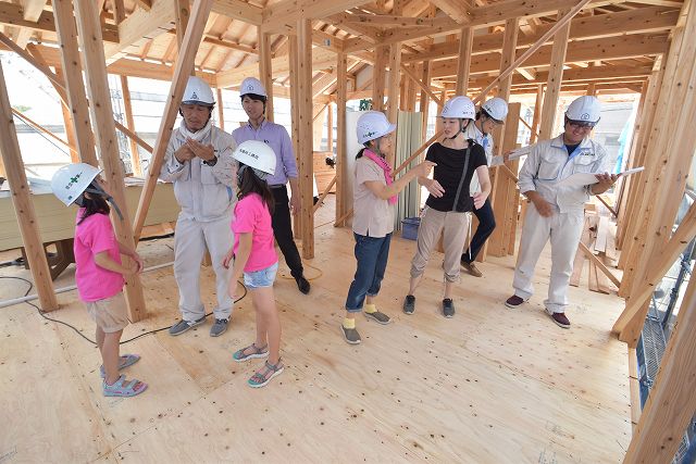 「福岡市早良区曙01」注文住宅現場リポート④【上棟式】