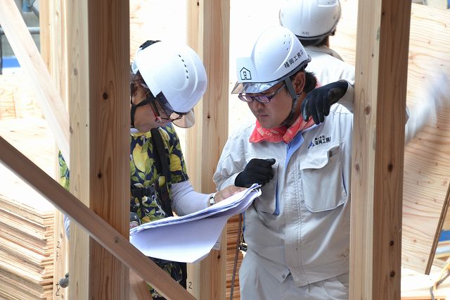 「福岡市早良区曙01」注文住宅現場リポート④【上棟式】