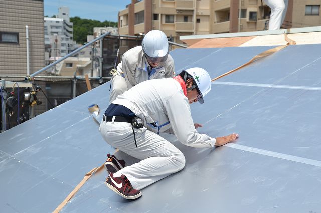 福岡市早良区曙01　注文住宅建築現場リポート④　～上棟式～