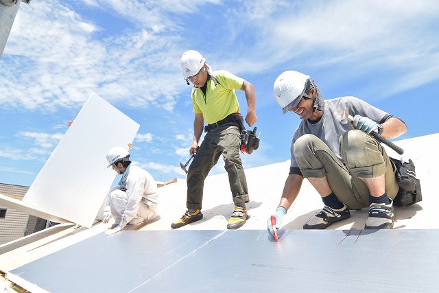 福岡市早良区曙01　注文住宅建築現場リポート④　～上棟式～