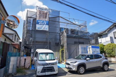 福岡県福岡市早良区11　注文住宅建築現場リポート⑤　～木工事・石膏ボード施工～