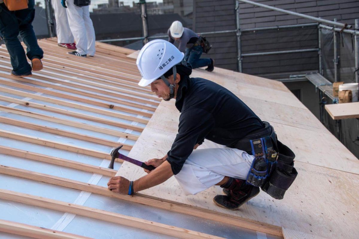 福岡県福岡市城南区08　注文住宅建築現場リポート④　～上棟式・後編～