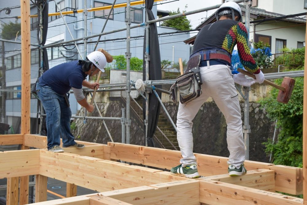 「福岡市城南区04」注文住宅現場リポート④【上棟式】
