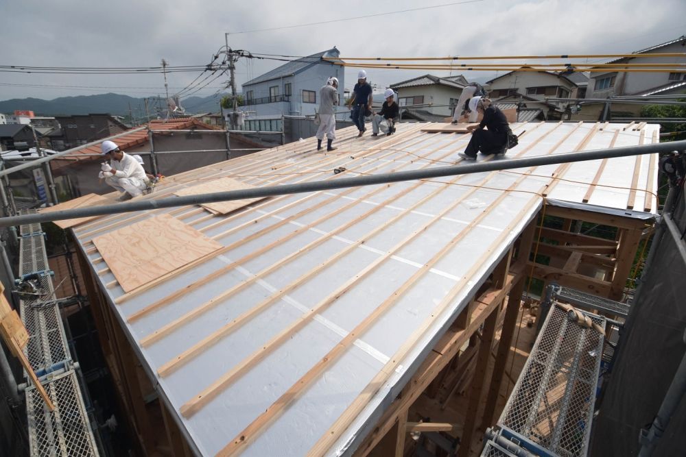 福岡市城南区04　注文住宅現場リポート④　～上棟式～