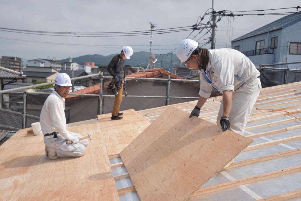 福岡市城南区04　注文住宅現場リポート④　～上棟式～