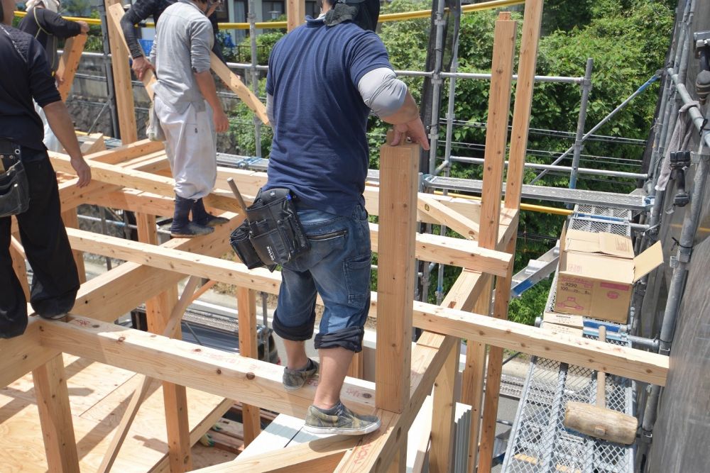 「福岡市城南区04」注文住宅現場リポート④【上棟式】