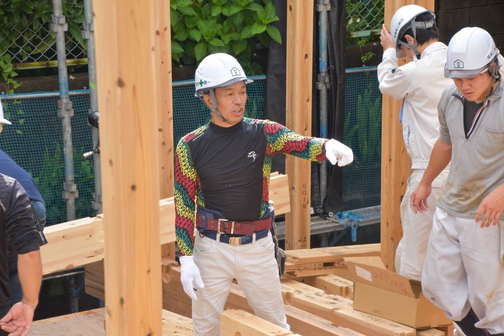 「福岡市城南区04」注文住宅現場リポート④【上棟式】