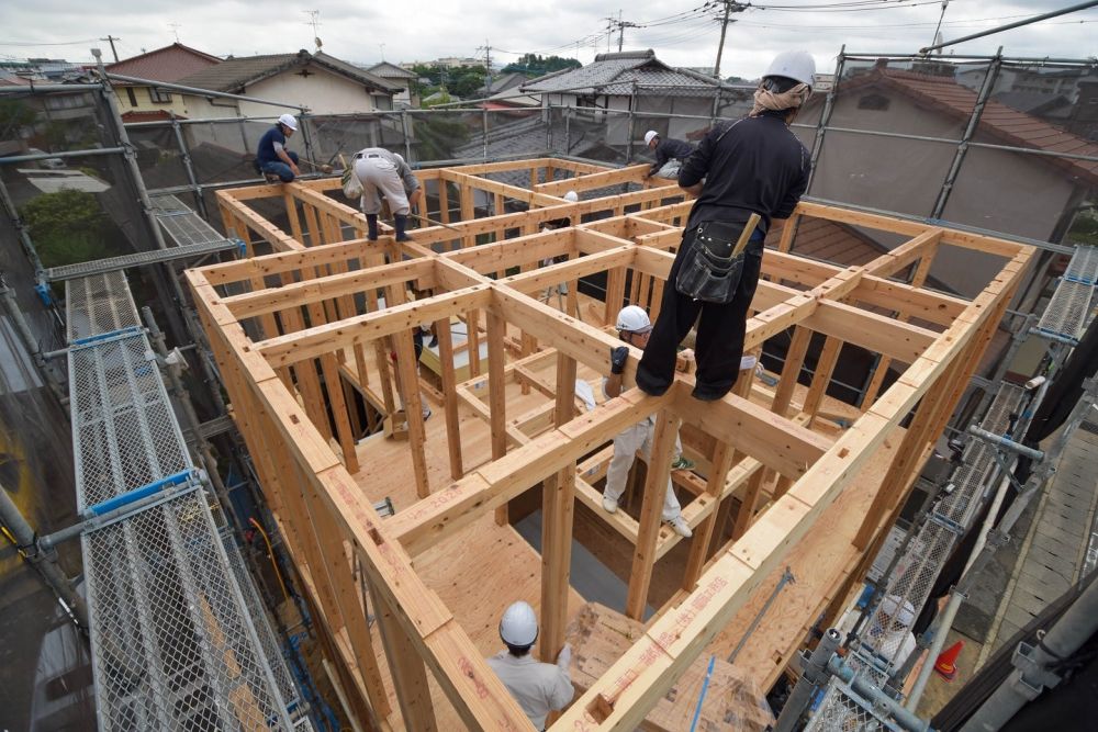 福岡市城南区04　注文住宅現場リポート④　～上棟式～