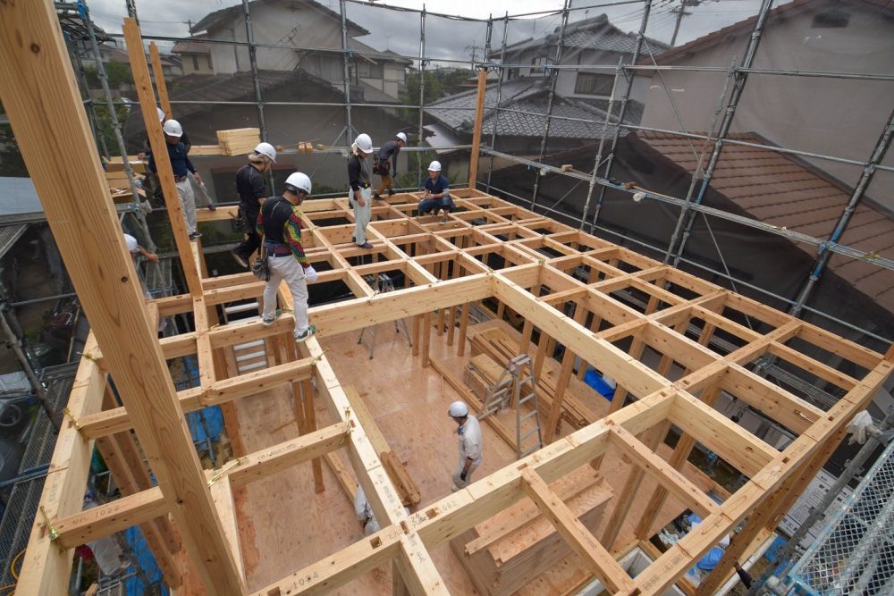 「福岡市城南区04」注文住宅現場リポート④【上棟式】