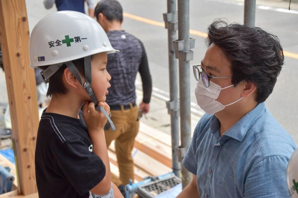 「福岡市城南区04」注文住宅現場リポート④【上棟式】