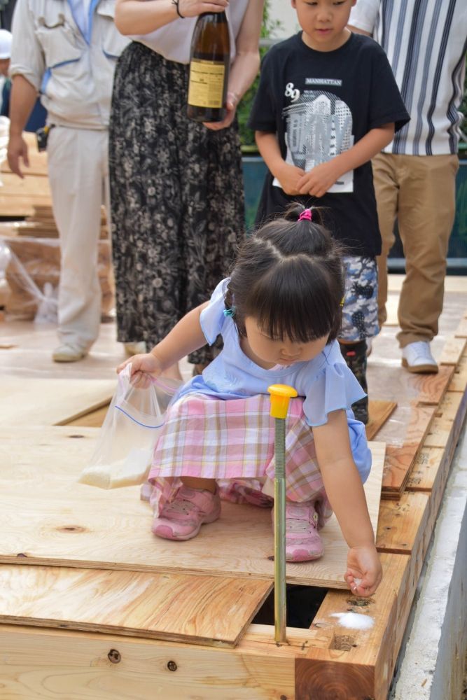 「福岡市城南区04」注文住宅現場リポート④【上棟式】