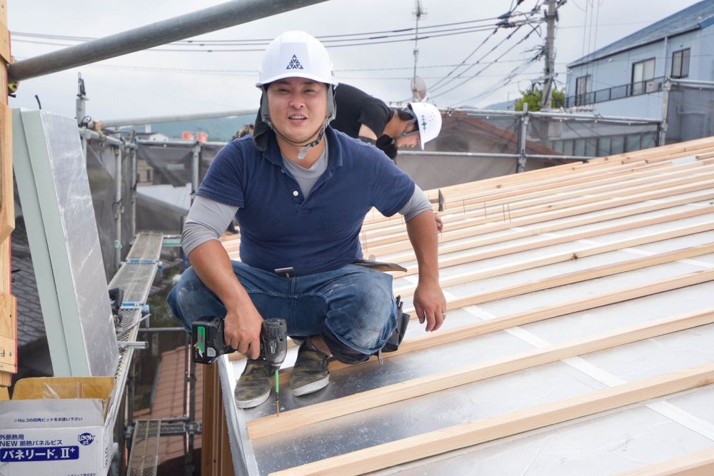 「福岡市城南区04」注文住宅現場リポート④【上棟式】