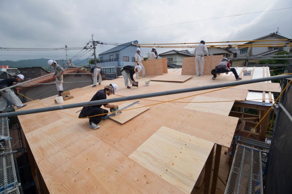 「福岡市城南区04」注文住宅現場リポート④【上棟式】
