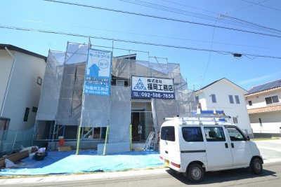 福岡県福津市02　注文住宅建築現場リポート⑧