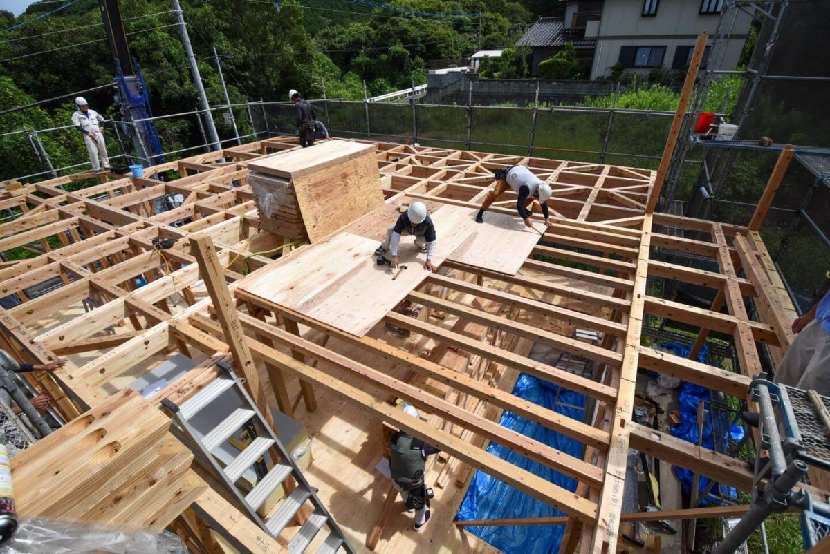 「宗像市06」注文住宅現場リポート③【上棟式】
