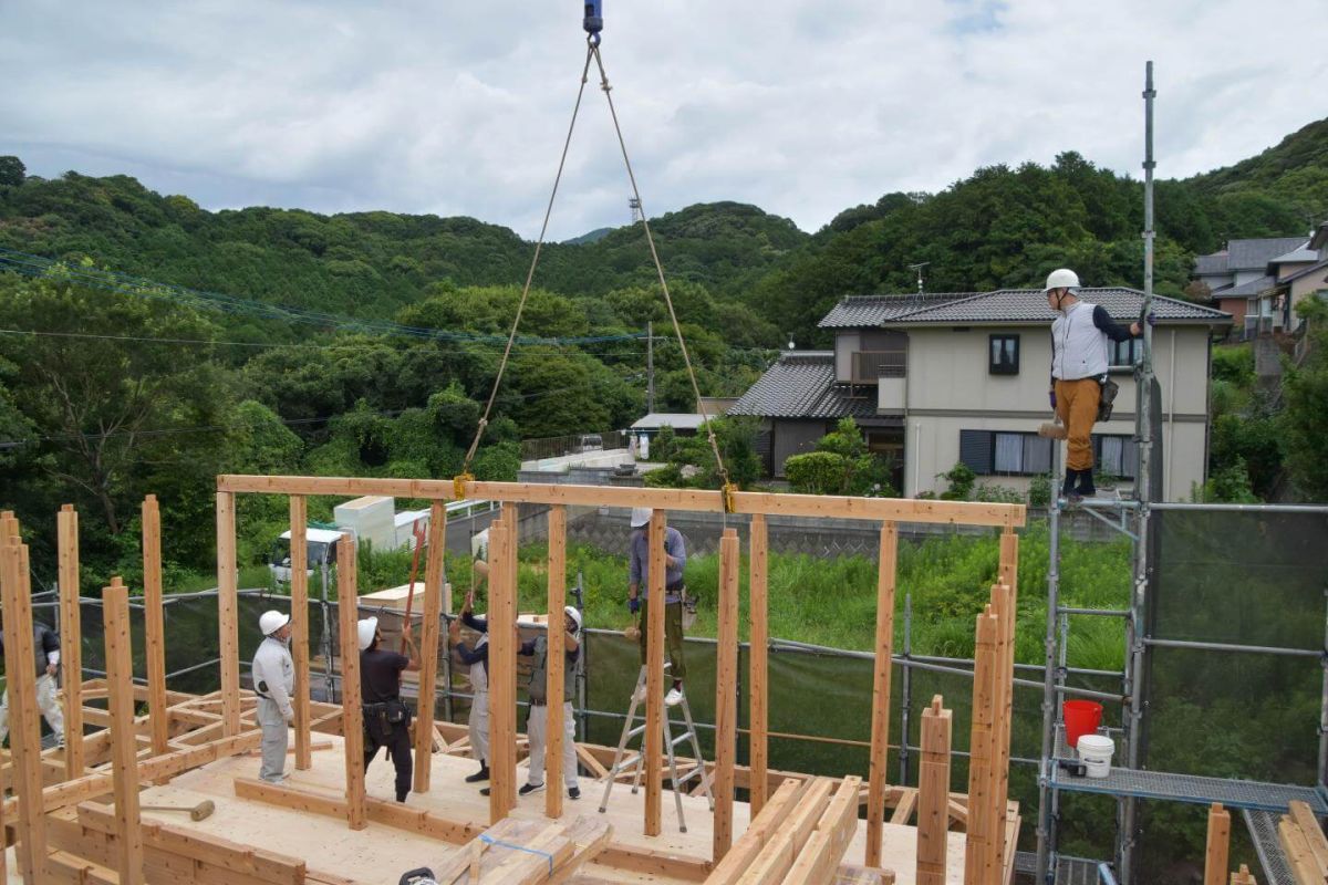 「宗像市06」注文住宅現場リポート③【上棟式】