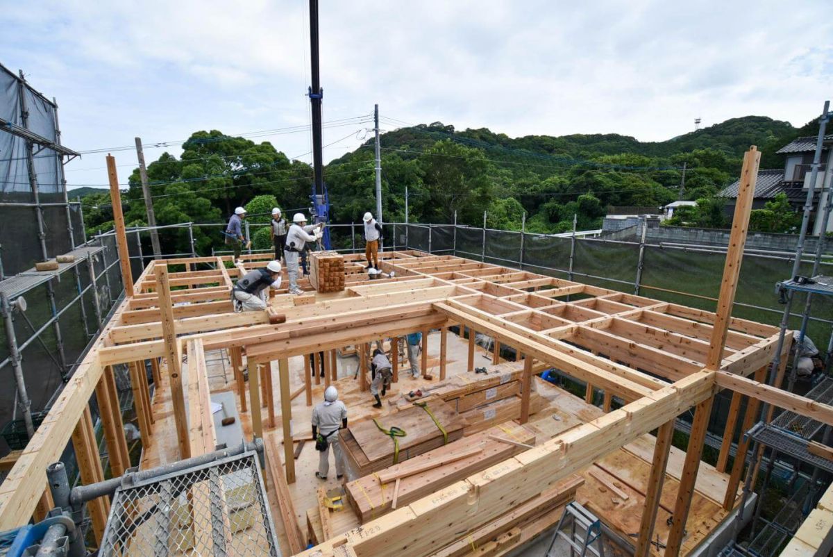 「宗像市06」注文住宅現場リポート③【上棟式】