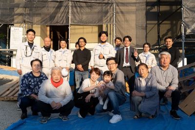 「福岡市東区16」注文住宅現場リポート③【上棟式】【餅まき】