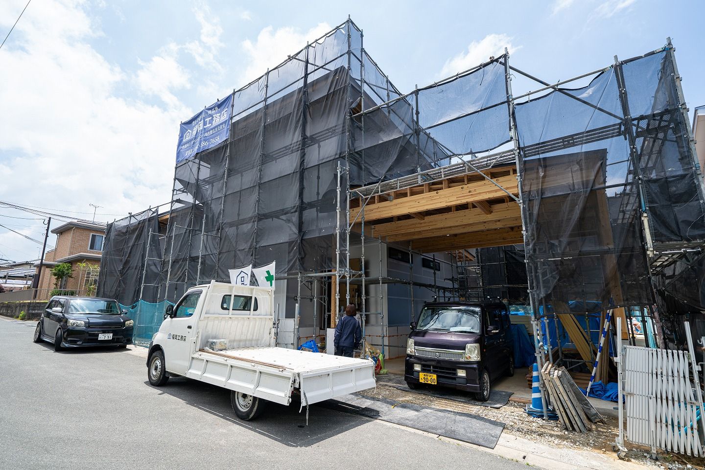 「宗像市09」注文住宅現場リポート④【木工事】【下地】