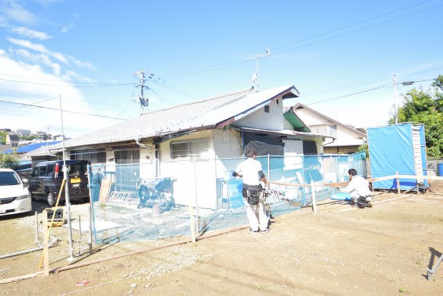 「福岡市東区07」注文住宅現場リポート①【基礎工事】【遣り方】