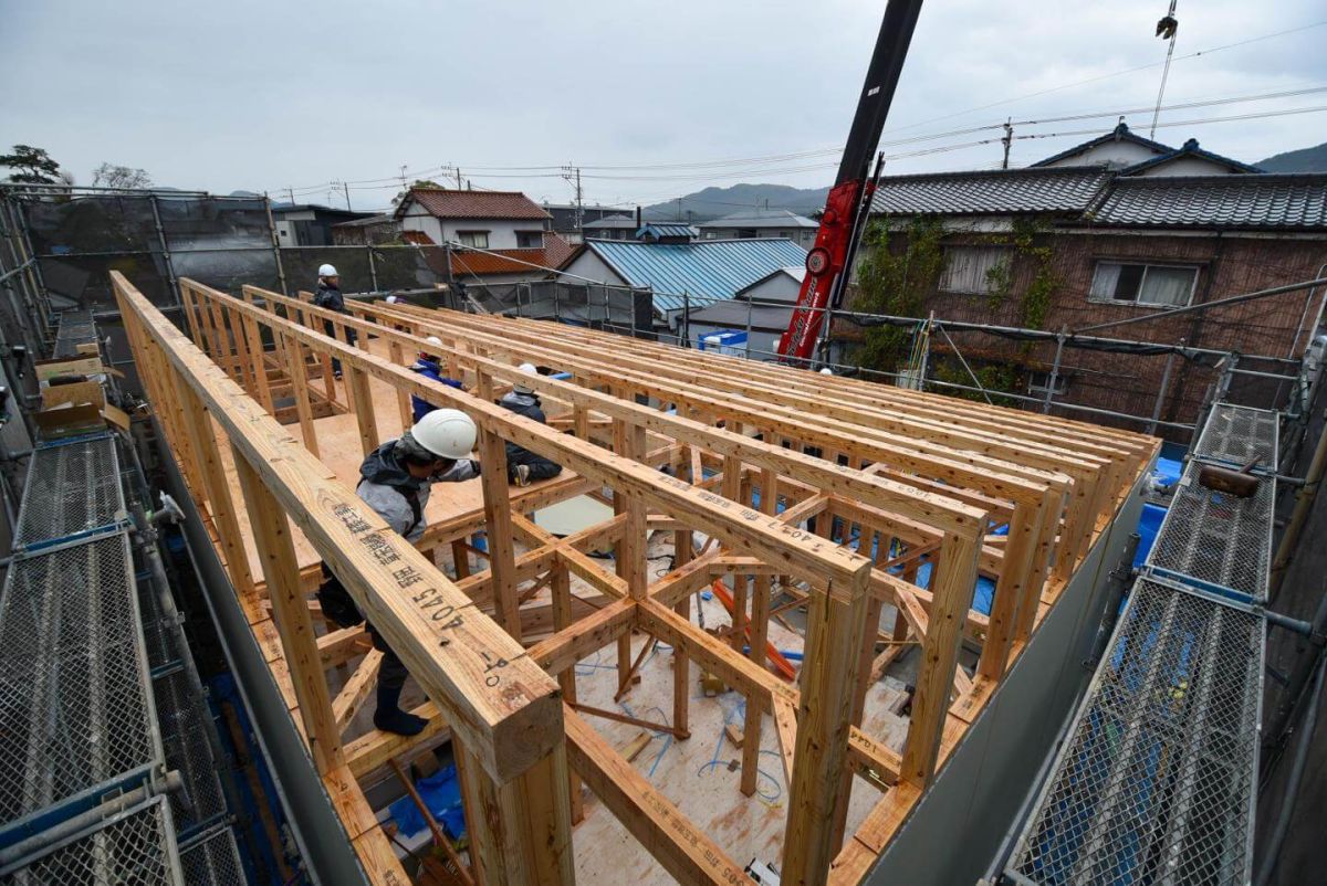 「宮若市02」注文住宅現場リポート③【上棟式】