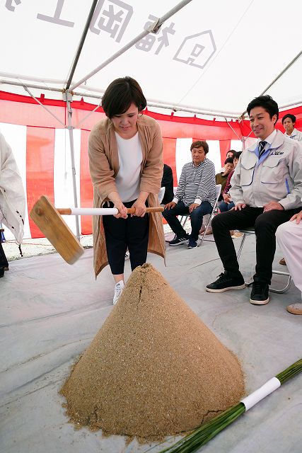 福岡県糟屋郡03　注文住宅建築現場リポート①　～地鎮祭～