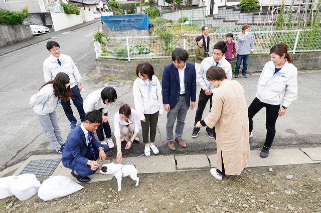 福岡県糟屋郡03　注文住宅建築現場リポート①　～地鎮祭～