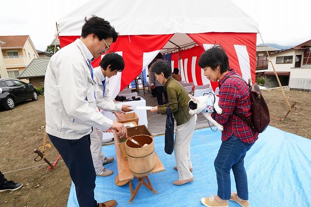 「糟屋郡03」注文住宅現場リポート①【地鎮祭】