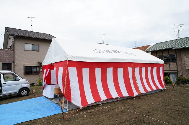 「糟屋郡03」注文住宅現場リポート①【地鎮祭】