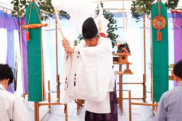 「糟屋郡03」注文住宅現場リポート①【地鎮祭】