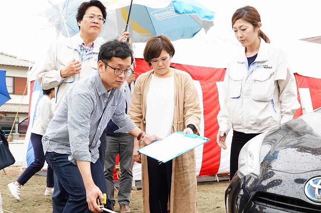 福岡県糟屋郡03　注文住宅建築現場リポート①　～地鎮祭～