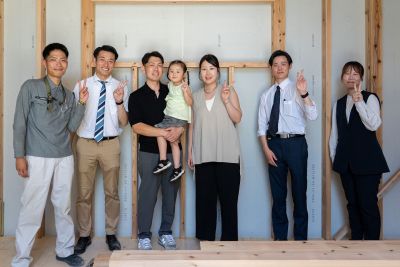 「朝倉郡筑前町05」注文住宅現場リポート③【上棟式】