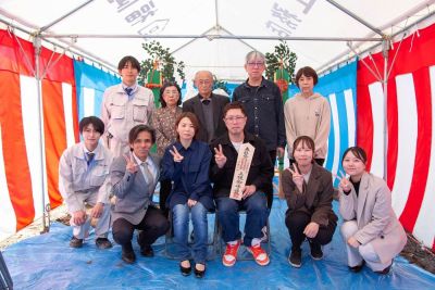 「宗像市10」注文住宅現場リポート①【地鎮祭】