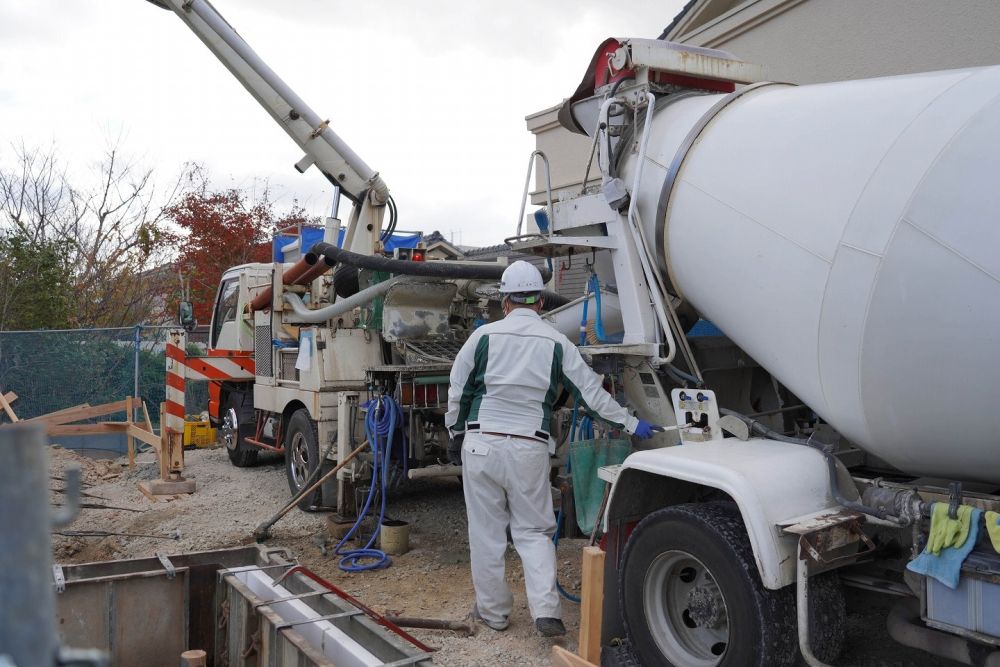 「福岡市南区市崎01」注文住宅現場リポート①【基礎工事】【立ち上がりコン】