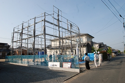 福岡県朝倉郡筑前町01　注文住宅建築現場リポート⑥　～上棟式1～