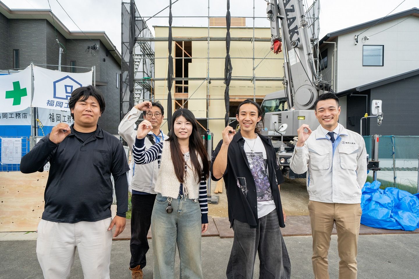 「福津市14」注文住宅現場リポート③【上棟式】