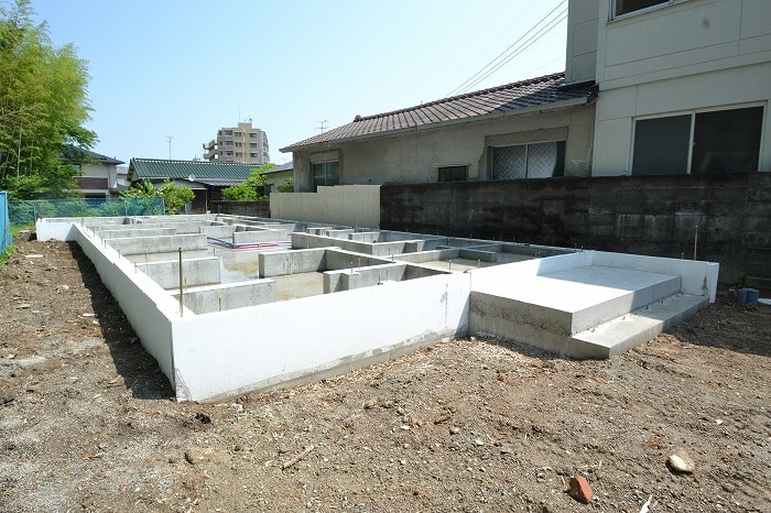 「春日市03」注文住宅現場リポート③【基礎工事】【立ち上がりコン】