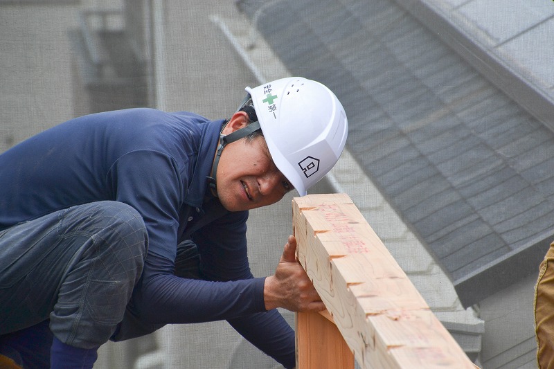 福岡県筑紫野市06　注文住宅建築現場リポート④　～上棟式～