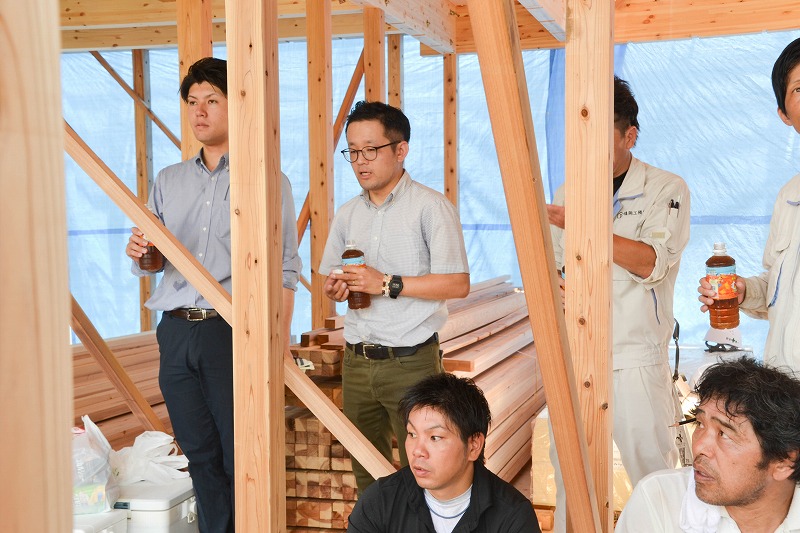 「筑紫野市06」注文住宅現場リポート④【上棟式】