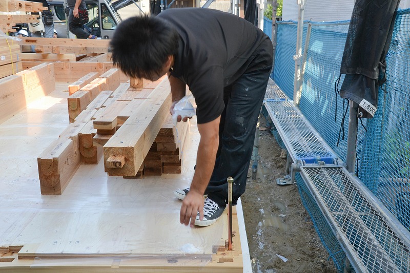 「筑紫野市06」注文住宅現場リポート④【上棟式】