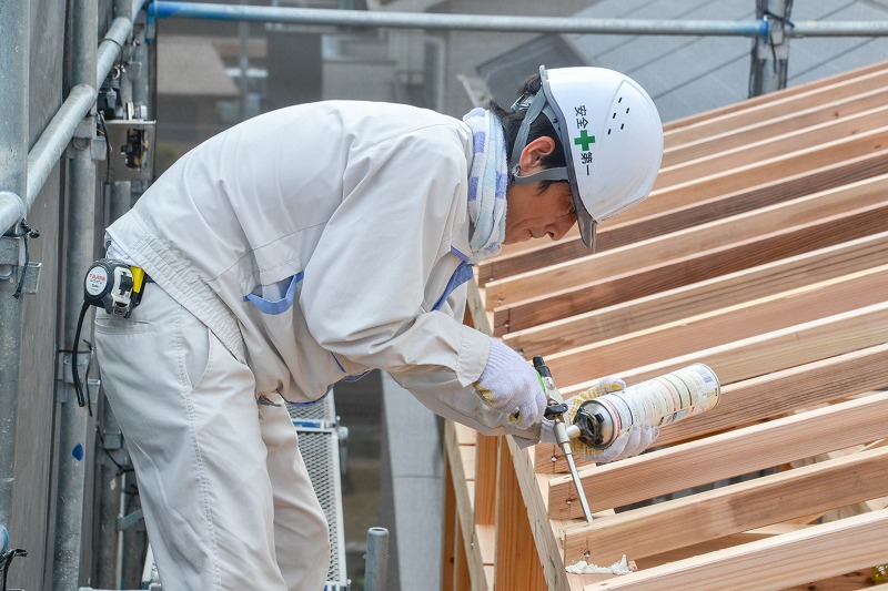 福岡県筑紫野市06　注文住宅建築現場リポート④　～上棟式～