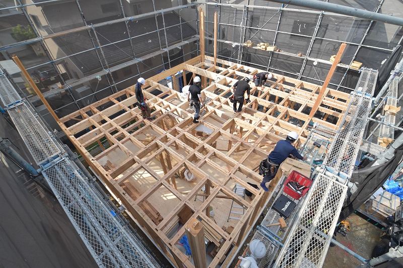 「筑紫野市06」注文住宅現場リポート④【上棟式】