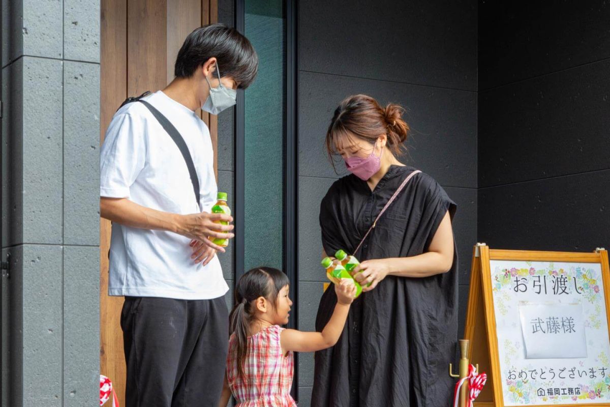 福岡県春日市10　注文住宅建築現場リポート⑧　～お引き渡し式～