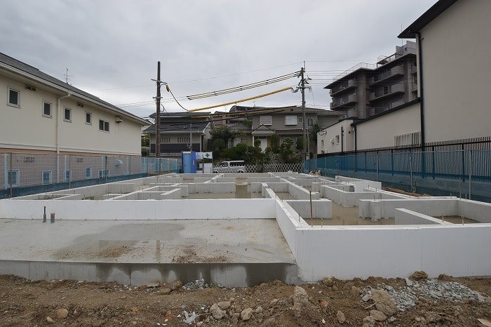「福岡市南区11」注文住宅現場リポート④【基礎工事】【立ち上がりコン】